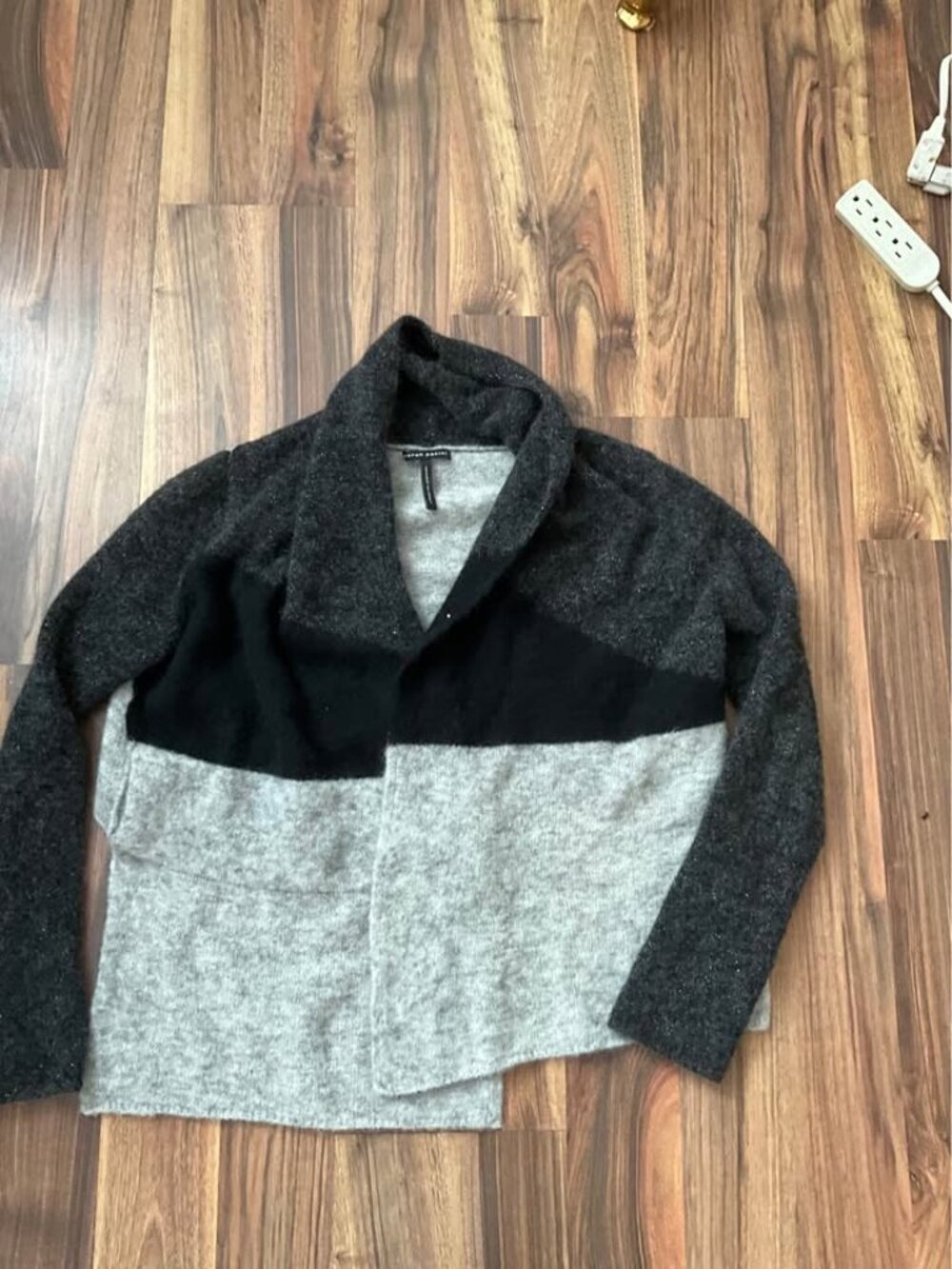 Sarah Pacini beautiful wool and mohair blend cardigan
